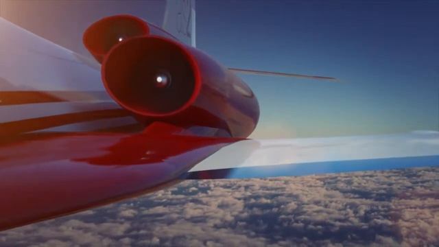 Aerion Supersonic Jet Animation смотреть онлайн