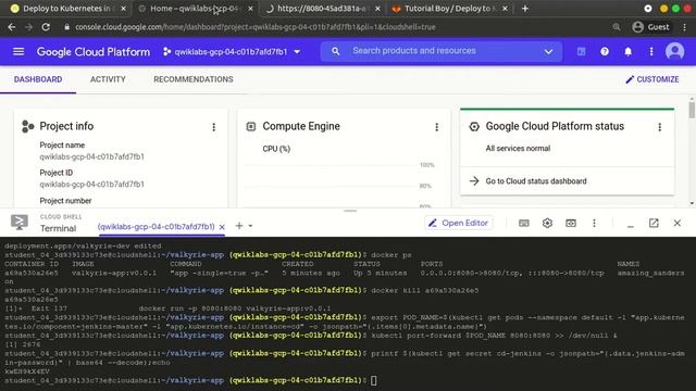 Deploy to Kubernetes in Google Cloud Challenge | Kubernetes in Google Cloud | QwikLabs - [GSP318] смотреть онлайн
