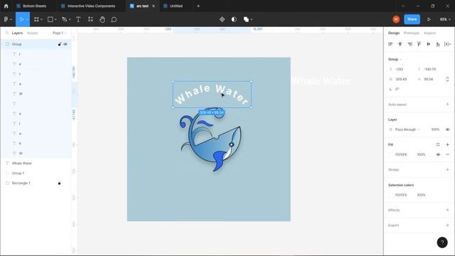 Rounded Text in Figma | Introduce Arc Plugin смотреть онлайн