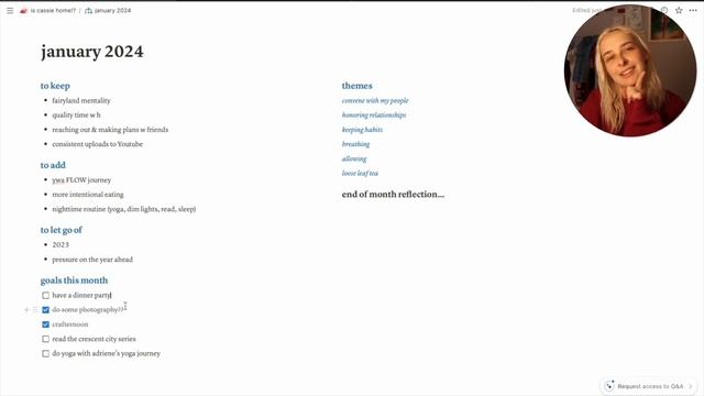 february monthly reset vlog ~ goals & intentions w notion, errands & some cleaning смотреть онлайн