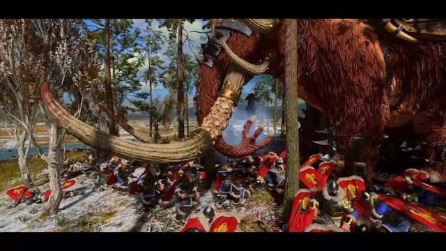 Norsca vs Kislev | Total War Warhammer 3 Cinematic Battle смотреть онлайн