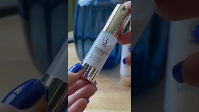 Гіалуроновий зволожуючий крем від зморшок навколо очей Lambre Ultra Hyaluronic. Огляд, відгук. смотреть онлайн