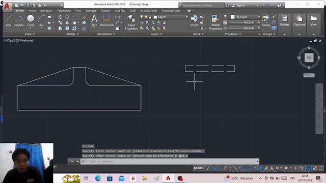 TUGAS 3 2D AUTOCAD смотреть онлайн