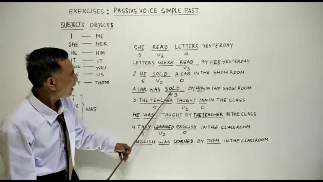 EXERCISES PASSIVE VOICE SIMPLE PAST смотреть онлайн
