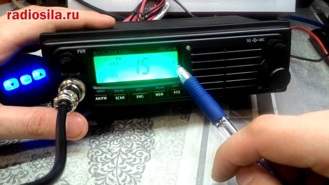 Обзор автомобильной рации Yosan Excalibur Turbo