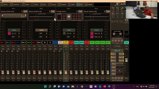 DIGITAL MIXER BEHRINGER XR18, MIDAS MR18 PART 7, INSERT VS SEND RETURN EFFECTS PROCESSOR смотреть онлайн
