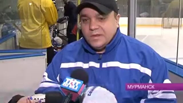 В Ледовом Дворце спорта состоялась первая тренировка нового молодежного хоккейного клуба смотреть онлайн