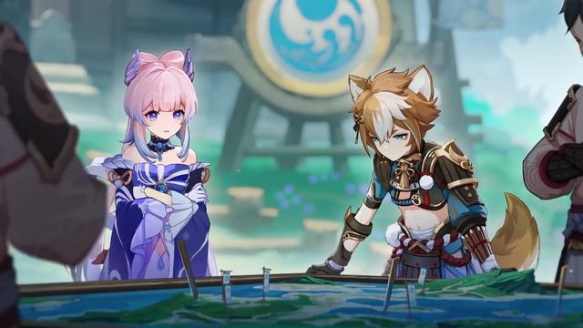 Genshin Impact - Official Sangonomiya Kokomi Character Teaser Trailer смотреть онлайн