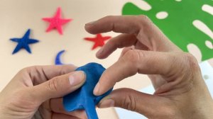 Как слепить морского ската из пластилина!