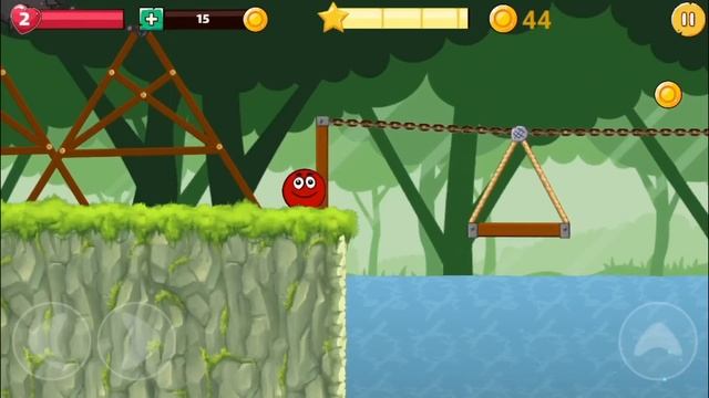 Новый КРАСНЫЙ ШАР Приключения. 17-25 УРОВНИ. Мультик ИГРА Red Ball Adventure смотреть онлайн