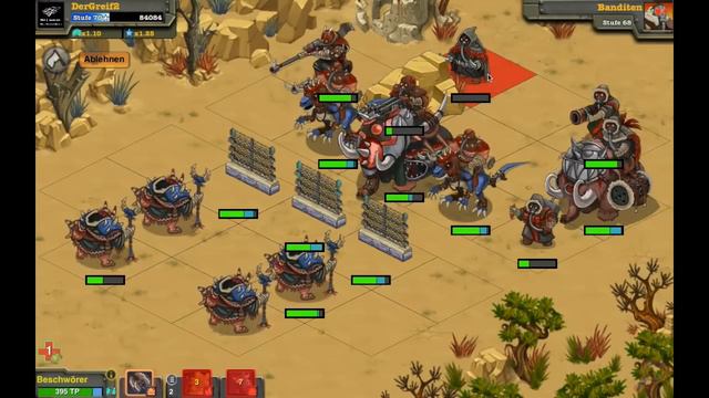 Battle Nations - Raider Summoner R7 Vs Raider