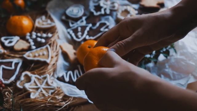 Там, пахнет мандаринами! А там не небе, тоже новый год ? / стих Ирины Самариной./ СтихиЯ*** смотреть онлайн