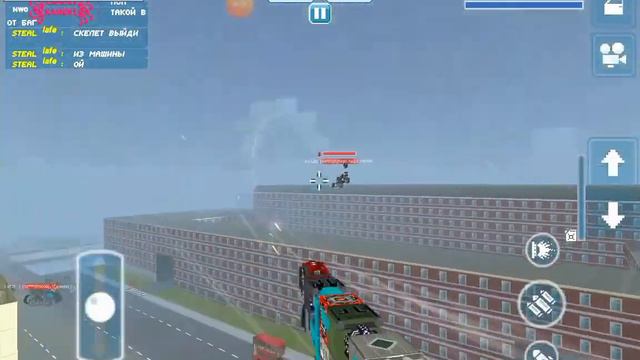 Вот так выглядит встречка :D | Blocky cars online смотреть онлайн