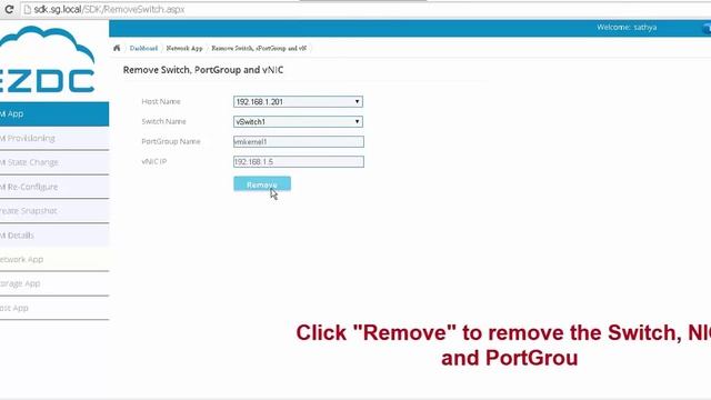 vSphere SDK - Custom Application Portal - Removing Switch, Portgroup and NIC смотреть онлайн