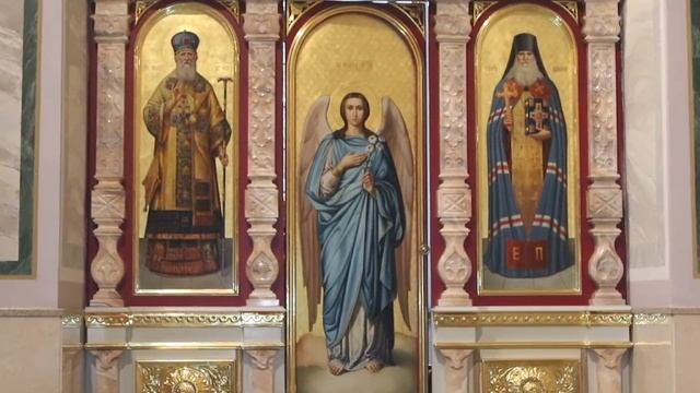 Слово Главы Крымской митрополии Митрополита Симферопольского и Крымского Лазаря о росписи храма.mp4 смотреть онлайн