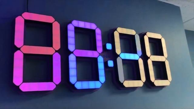 Большие часы на ардуино смотреть онлайн