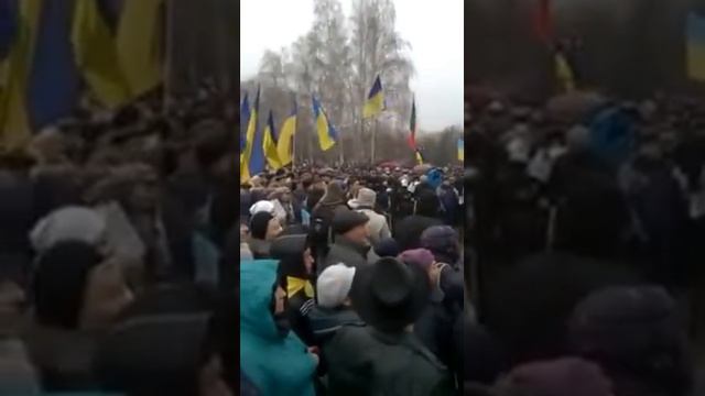 29.11.2015.Митинг против вилкула,любимец Парасюк снова с нами ,Кривой Рог смотреть онлайн