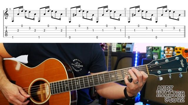 How to play Radiohead Paranoid Android Guitar Tutorial Lesson смотреть онлайн