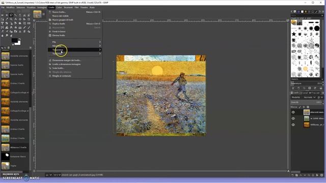 Gimp tutorial basic 4: livelli e salvataggio смотреть онлайн