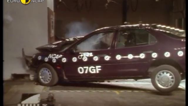 Euro NCAP | Ford Mondeo | 1997 | Crash test смотреть онлайн