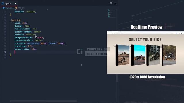 3D Image Hover effects with reflection using HTML and CSS смотреть онлайн
