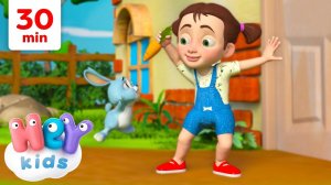 Hop hop hop kleines Häschen  | Lieder mit Tieren für Kinder | HeyKids Kinderlieder TV
