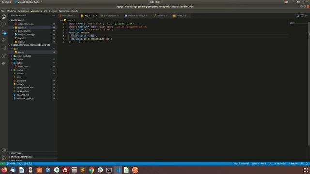 NodeJs + React + Tailwindcss con Webpack смотреть онлайн