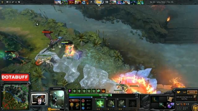 Dota 2 Purge plays Undying смотреть онлайн