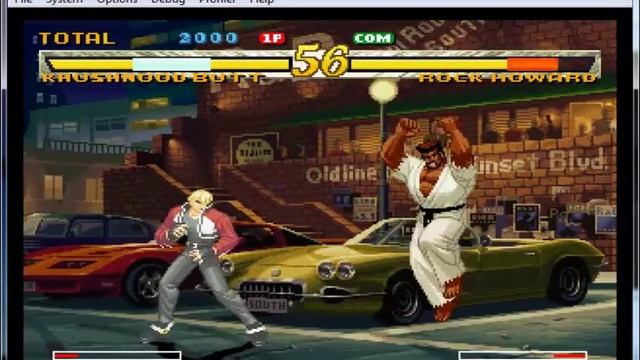 Fatal Fury: Mark of the Wolves on nullDC 1.0.4 - Sega Dreamcast Emulator смотреть онлайн
