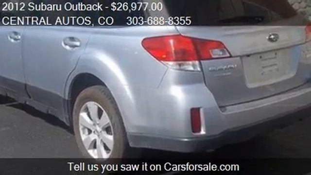 2012 Subaru Outback 2.5i Limited AWD Wagon - for sale in Cas смотреть онлайн
