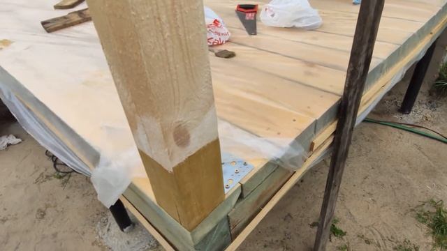 Терраса/веранда своими руками. Часть 3 смотреть онлайн