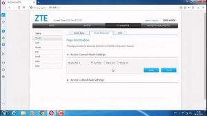 Модем ZTE ZXHN H267N - ограничиваем доступ к WiFi.