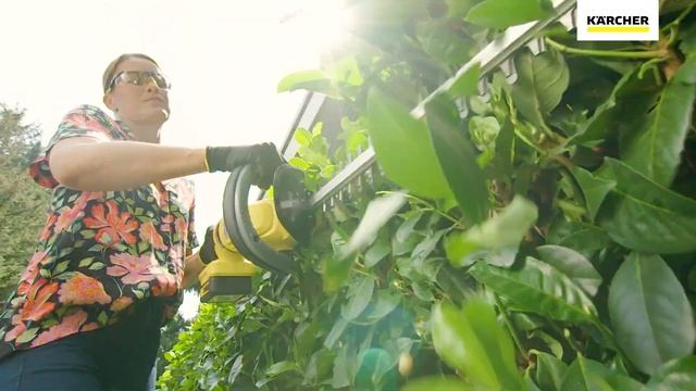 Karcher HGE 18-50 Battery Hedge Trimmer смотреть онлайн