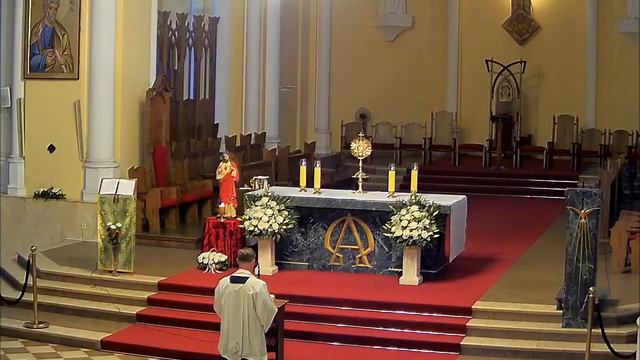 02.09.2022 Вечерня в 18:00, Св. Месса 19:00 смотреть онлайн