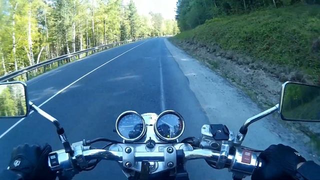 На мотоцикле на Байкал, Honda VRX400 смотреть онлайн