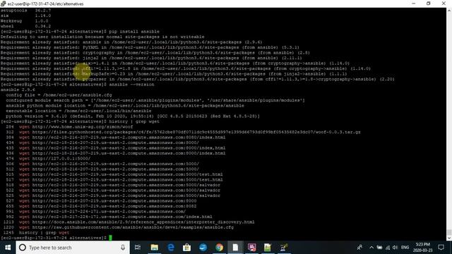 ansible installation and configuration смотреть онлайн