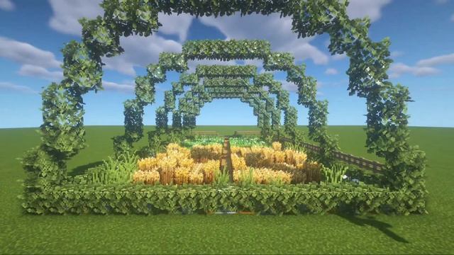 Minecraft Simple Farm Design | Minecraft Farm Design | Minecraft Aesthetic Farm Design | Minecraft