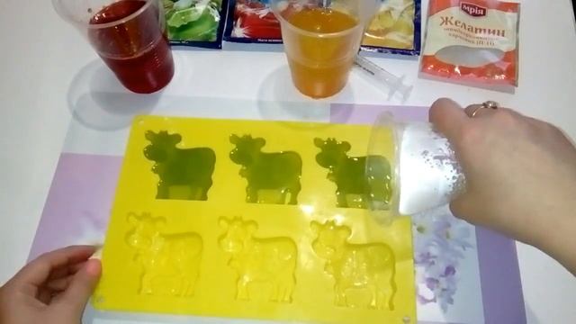 ВКУСНЕЙШИЙ рецепт ЖЕЛЕ для детей в силиконовых формах ЛЕГКО И БЫСТРО смотреть онлайн