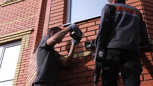 В загородный дом установили систему видеонаблюдения ZORKO смотреть онлайн