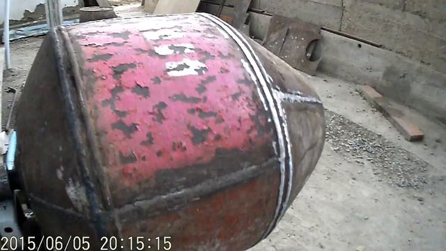 Бетона мешалка из газболона часть 1 смотреть онлайн