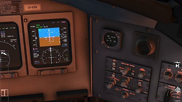 Aerofly FS 2023 CRJ900 full flight Cold & Dark, full FMC programming, autopilot and ILS landing. смотреть онлайн
