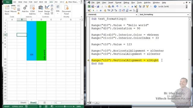Excel Macros Text Formatting Part 19 by Irfan Bakaly смотреть онлайн