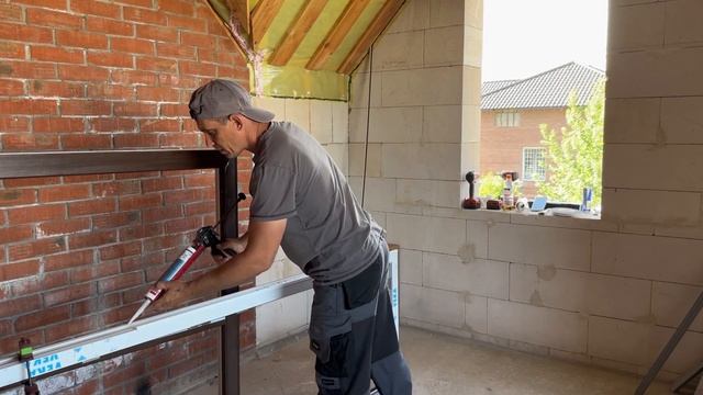 Монтаж окон на выносе в зону утеплителя смотреть онлайн