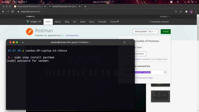How to Install Postman on Ubuntu смотреть онлайн