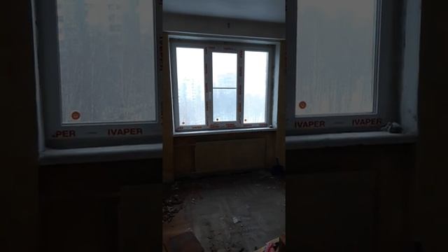 ремонт в квартире дома 504 серии - день 3 - окна установлены смотреть онлайн