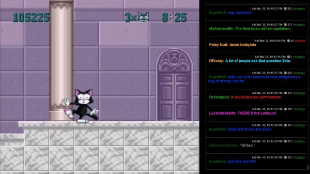 Socks the Cat Rocks the Hill (SNES) - 02 - Clinton Congratulations смотреть онлайн