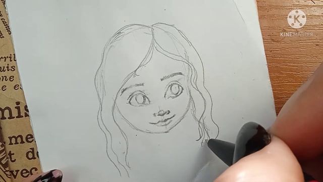 как нарисовать лицо мультяшное смотреть онлайн