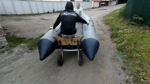 Крепление транцевых колес.