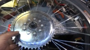 правильная установка заднией звезды на мотовелосипед