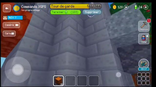 Block Craft 3D gameplay Build Watch Tower #6 смотреть онлайн